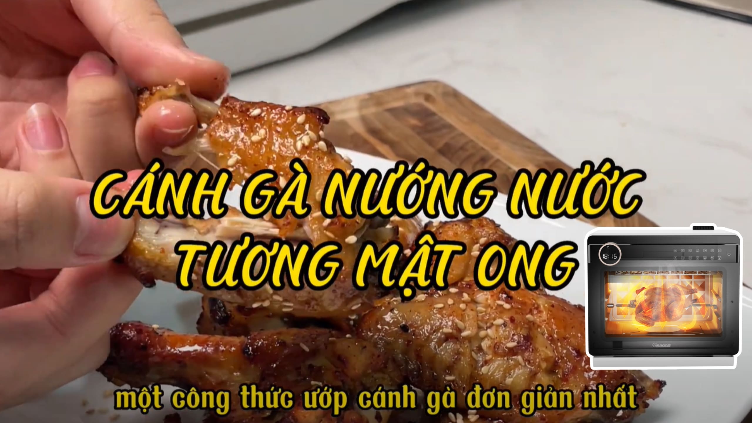 Công Thức Cánh Gà Nướng Nước Tương Mật Ong Siêu Ngon Siêu Dễ Làm Tại Nhà Bằng Nồi 2Good S100
